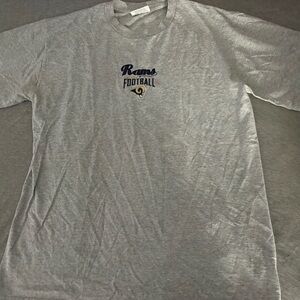 NFL Gray Rams Football Short-Sleeve Tee